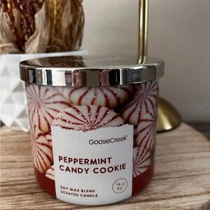 Goose Creek 3 Wick Candle Peppermint Candy Cookie